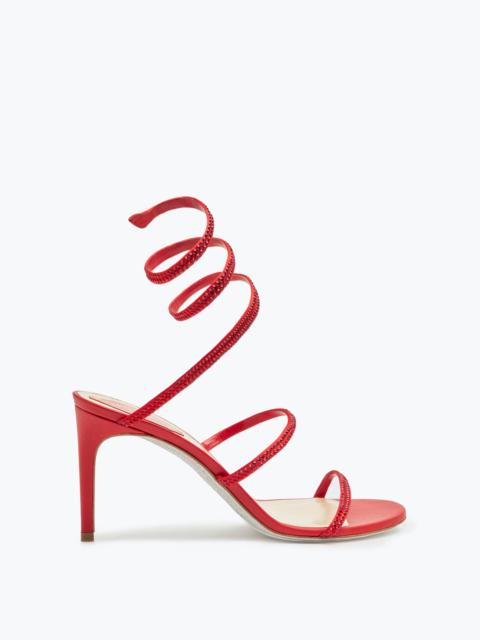 RENE CAOVILLA Cleo Red Sandal 80
