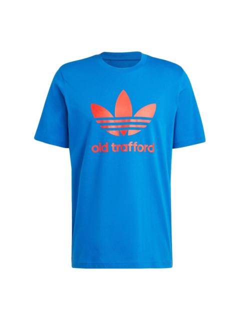 adidas originals Manchester United OG Trefoil T-Shirt 'Blue' IP5548