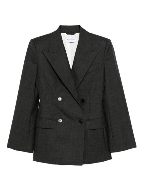 Givenchy double-breasted button jacket