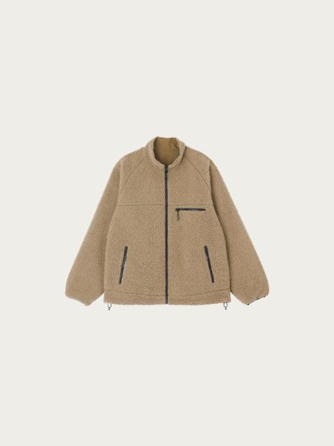 GRAMICCI Reversible Sherpa Jacket - Beige/Tan