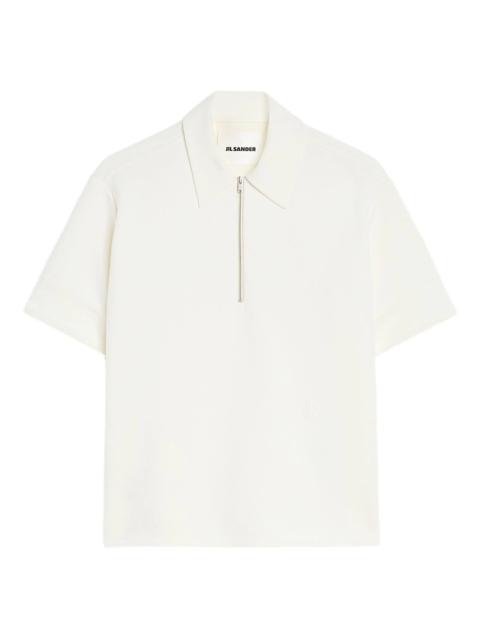 Jil Sander Polo Short Sleeve Technical Compact