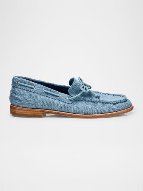 rag & bone Carter Denim Boat Loafers