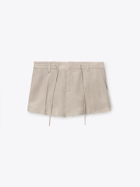Alexander Wang Drawcord Mid-Rise Tailored Short