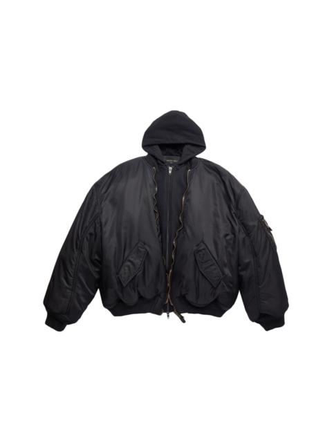 BALENCIAGA Bomber in Black | REVERSIBLE