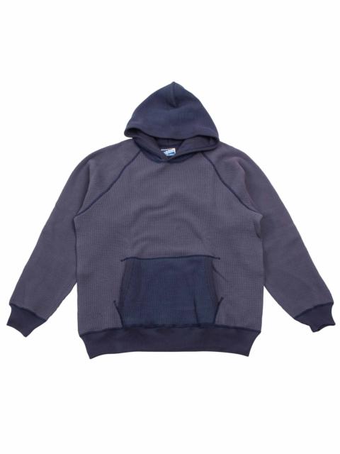 The Real McCoys MC22005 Thermal Sweatshirt (Two-Tone) Navy