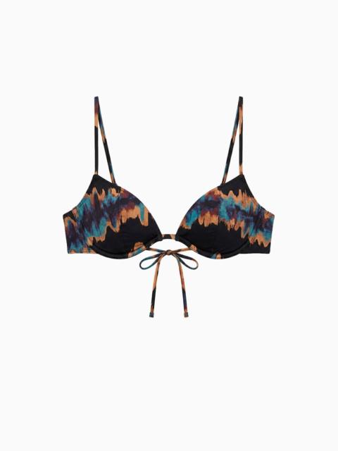 ULLA JOHNSON Floria Tie Bikini Top