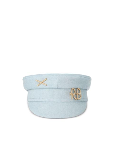 RUSLAN BAGINSKIY logo-embellished baker boy cap