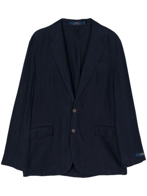 Polo Ralph Lauren single-breasted linen blazer