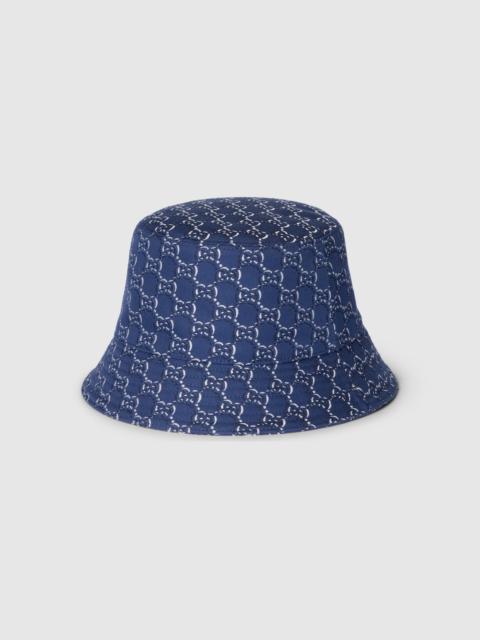 GUCCI Bucket hat with GG Shadow
