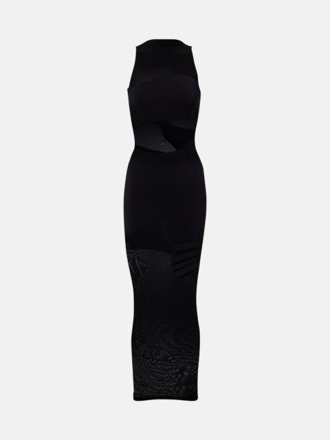 Wolford Shade paneled midi dress