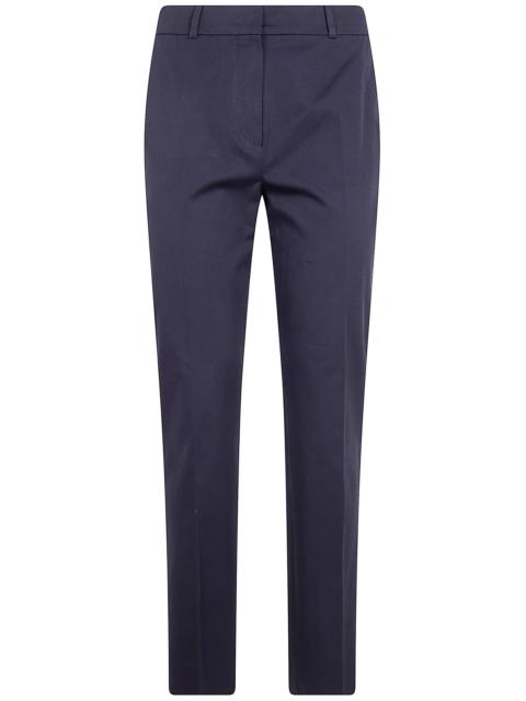 Max Mara Studio "Carpa" Popeline Stretch Classic Trousers