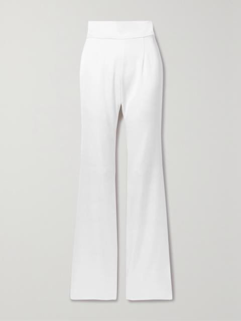 GALVAN Satin Flared Pants