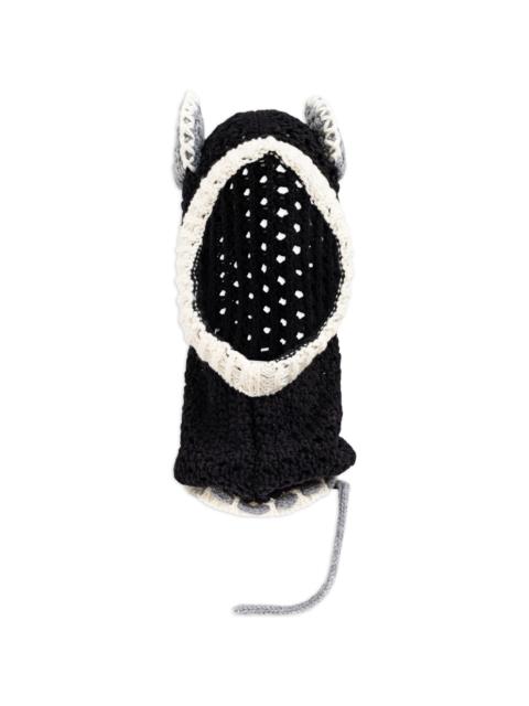 Marni pop up-ears wool balaclava