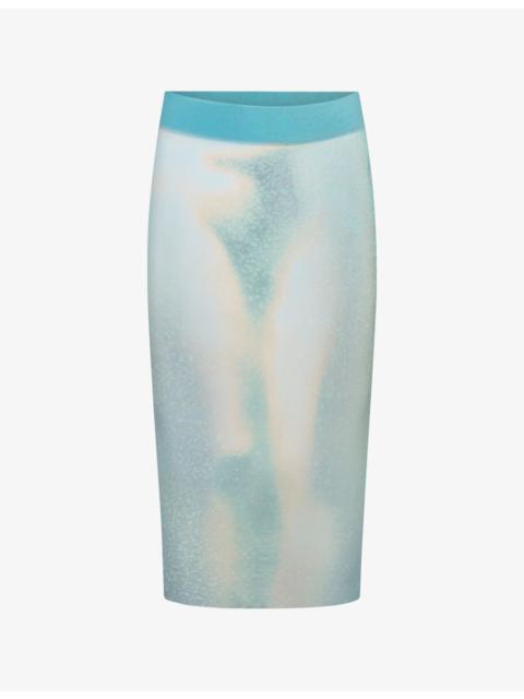 SKIMS Mesh Cover-Ups Midi Skirt