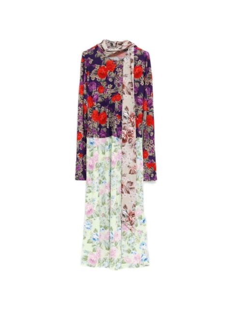 Acne Studios floral-print midi dress