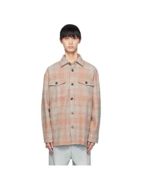 AMI Paris Pink Oversized Shirt