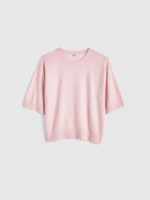Madewell Relaxed Sweater Tee in 100% Cashmere