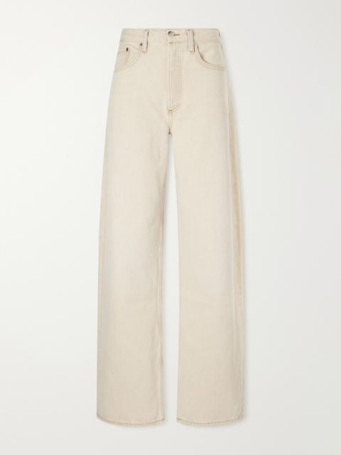 AGOLDE Arc Mid-waist Wide-leg Jeans