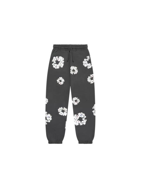 DENIM TEARS Denim Tears Rhinestone Cotton Wreath Sweatpants Vintage Black