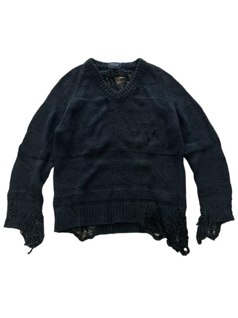 N Ine Destroyed Knit Sweater NUMBER (N)INE Number (N)ine 