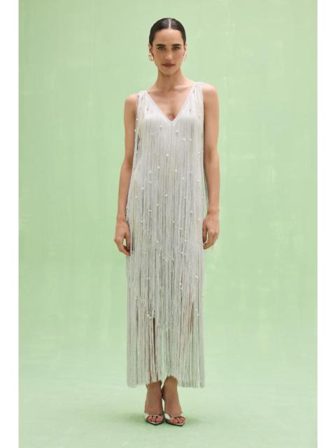 PatBO AUREA CROCHET MAXI DRESS