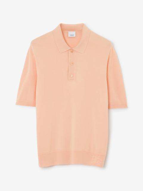 Wool Silk Polo Shirt