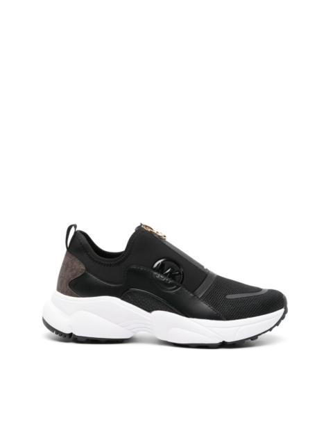 MICHAEL KORS Sami zip-up scuba sneakers