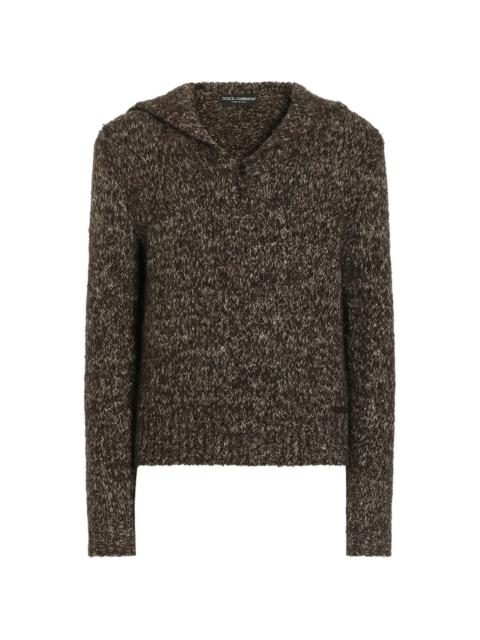 Dolce & Gabbana Dolce & Gabbana Alpaca Blend Polo Shirt