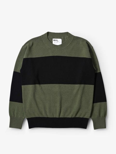 MHL Block Stripe Jumper