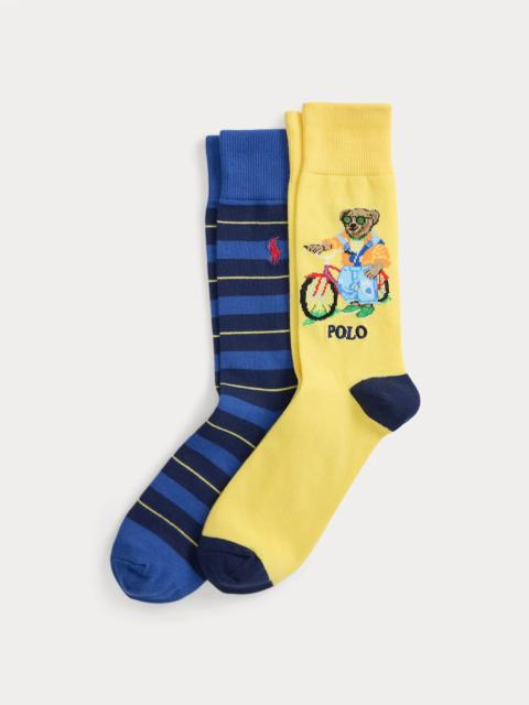 Polo Ralph Lauren Polo Bear Trouser Sock 2-Pack
