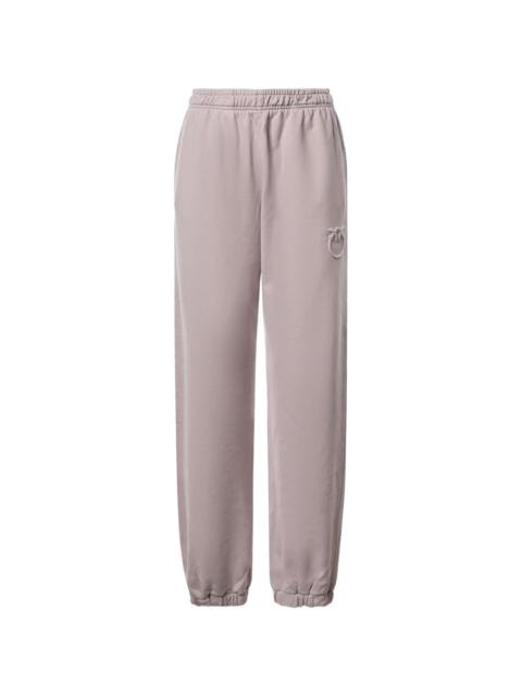 PINKO logo-embossed track pants