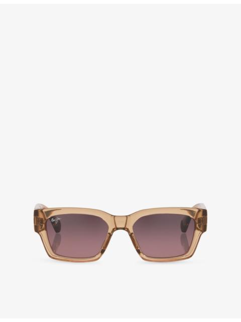 Maui Jim MJ0642S Rectangle Nylon Sunglasses