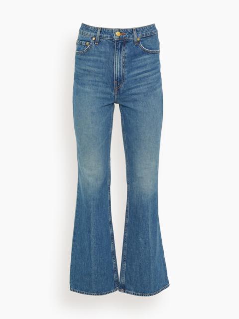 ULLA JOHNSON The Martine Jean in Danube Medium Indigo Wash