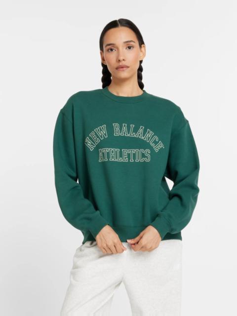 New Balance Graphic Fleece Crew