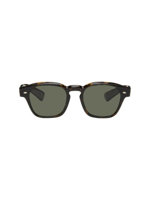 Oliver Peoples Brown Maysen Sunglasses