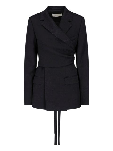 Dries Van Noten DOUBLE-BREASTED BLAZER