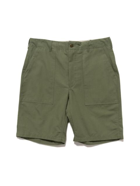Engineered Garments FATIGUE SHORT COTTON RIPSTOP OLIVE