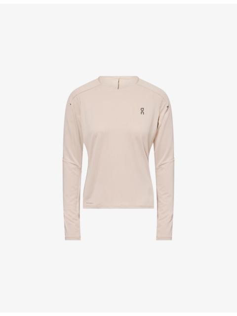 On Performance Long-Sleeve Stretch-Woven Top
