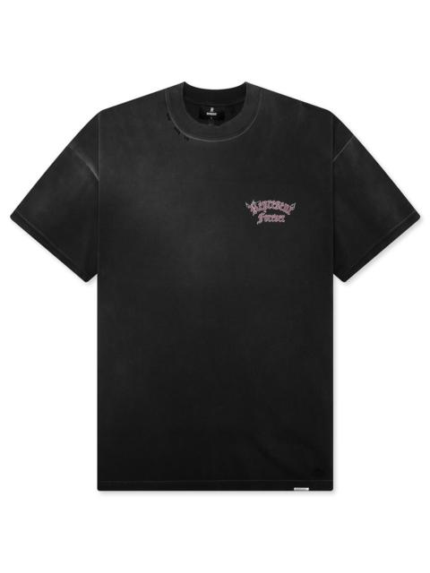REPRESENT DUALITY T-SHIRT - WASHED BLACK