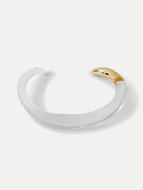 VERONICA BEARD LUCITE COLLAR NECKLACE