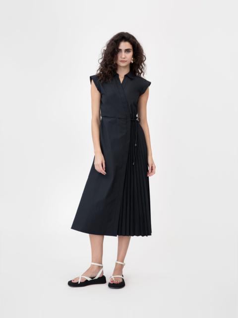 TANYA TAYLOR MIDI SHIVON DRESS