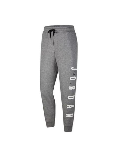 Jordan Air Jordan Fleece Casual Long Pants Gray DC9090-091