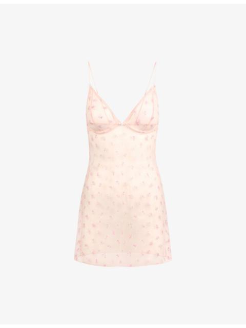 Spring Intimates Underwired Lace Slip Dress