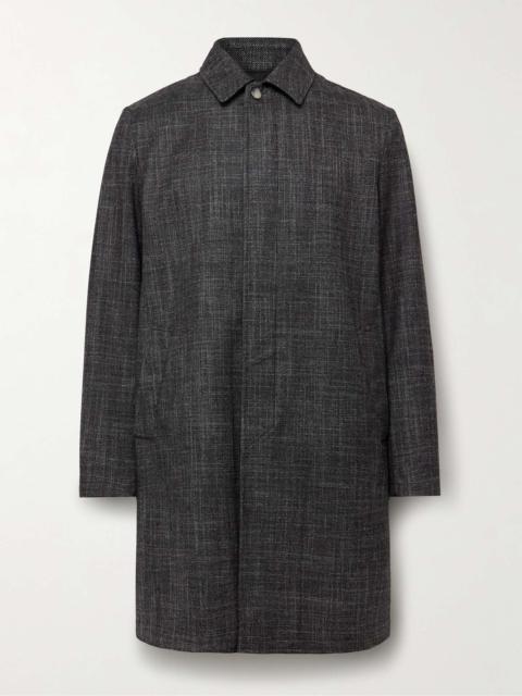 Canali Wool, Silk and Cashmere-Blend Coat