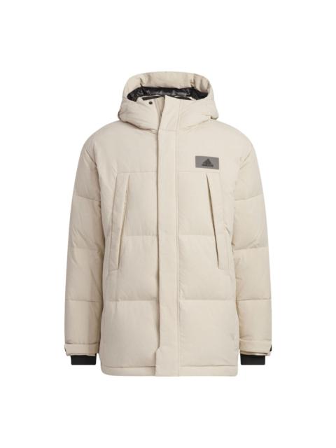 adidas Goose Down Parka 'Beige' IL8898