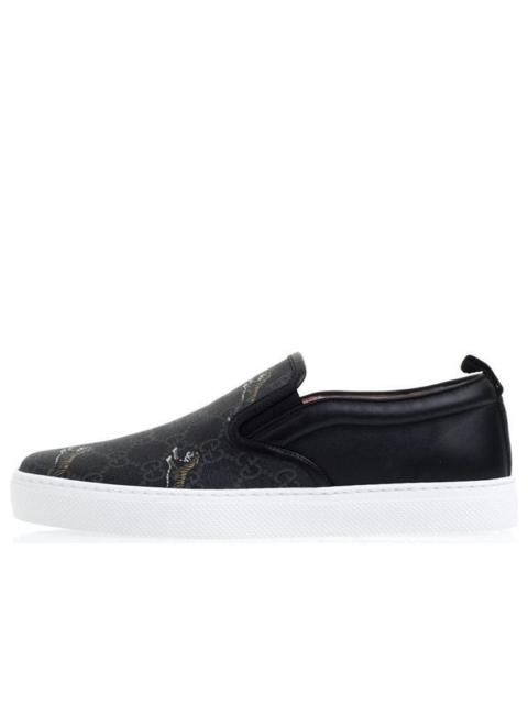 GUCCI Men's GG slip-on sneaker with tigers