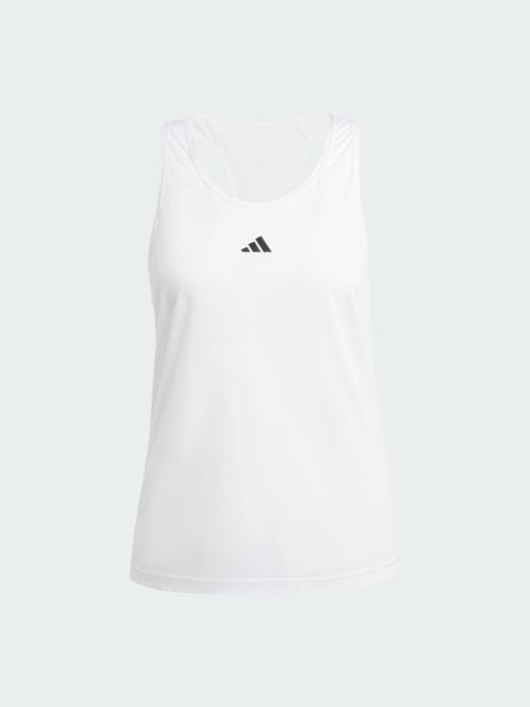 adidas Train Essentials Minimal Branding Racerback Tank Top
