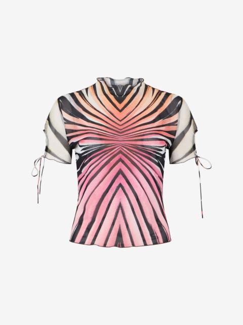 Roberto Cavalli Ray Of Paradise Print Top