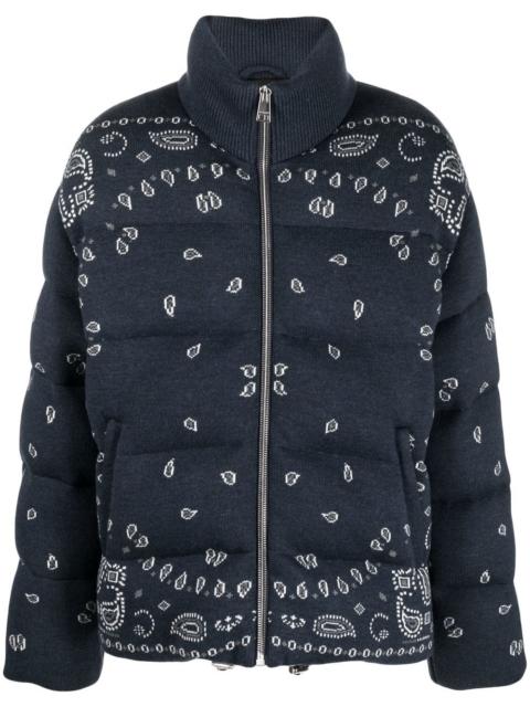 printed padded jacket