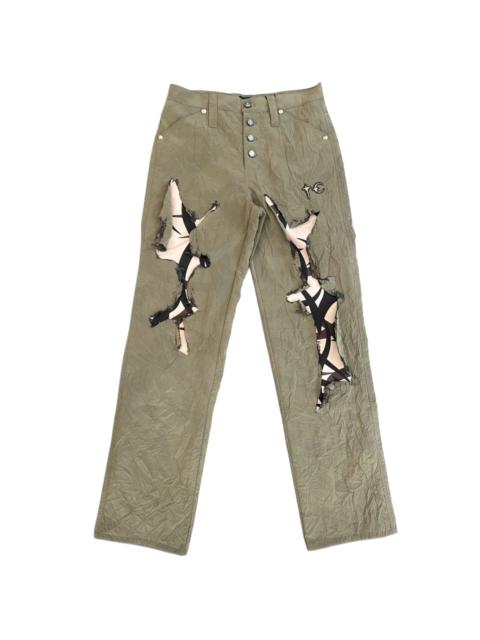 Thug Club Burnt Tribal Camo Pants "Khaki" TC26PT1001